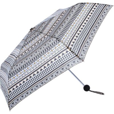 Black Aztec print umbrella
