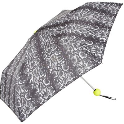 Black and white snake print fluro umbrella