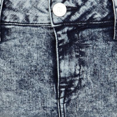 Light wash studded Olive superskinny jeans