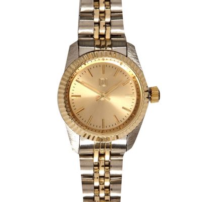 Mixed metal RI bracelet watch 