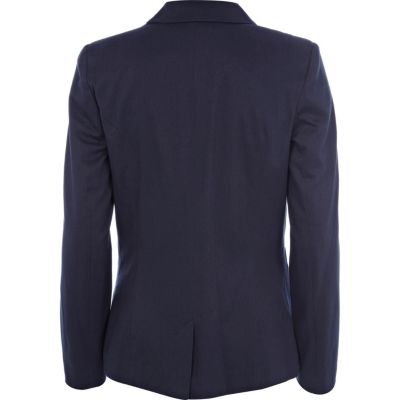 Navy single button blazer