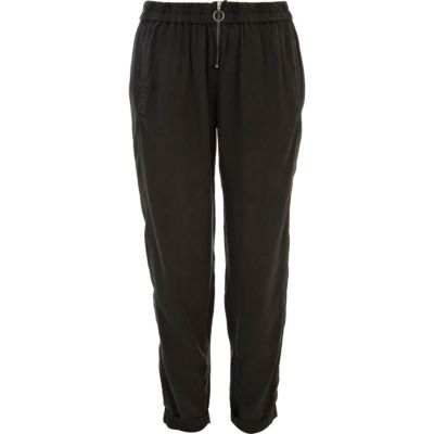Black jogger trousers