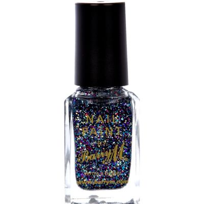 Amethyst glitter Barry M nail varnish 
