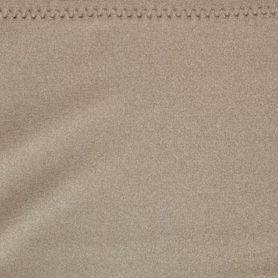 Beige tie side bikini bottoms