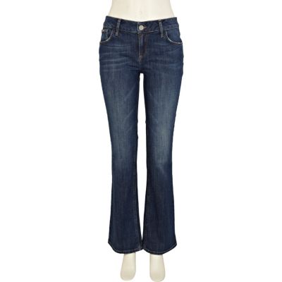 Mid wash Cleo bootcut jeans
