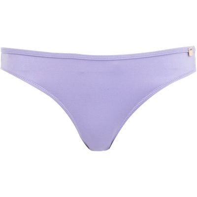 Purple knot bikini bottoms