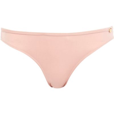 Pink knot bikini bottoms