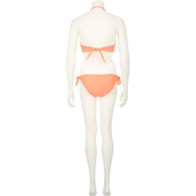 Coral triangle sequin bikini bottoms