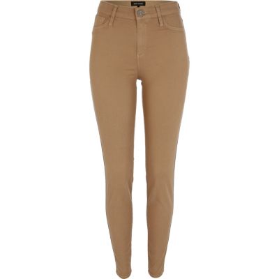 Beige Molly jeggings