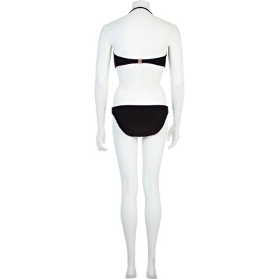 Yellow space print bikini bottoms