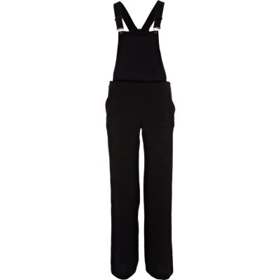 Black smart trouser dungarees