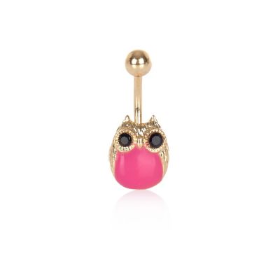 Pink owl belly bar