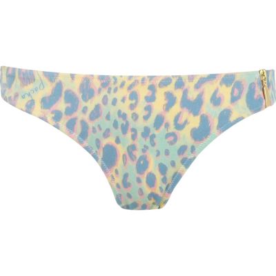Green Pacha animal print bikini bottoms
