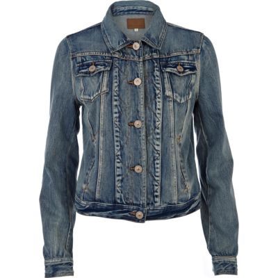 Blue denim jacket