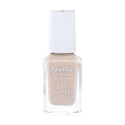Taupe Barry M Gelly nail varnish