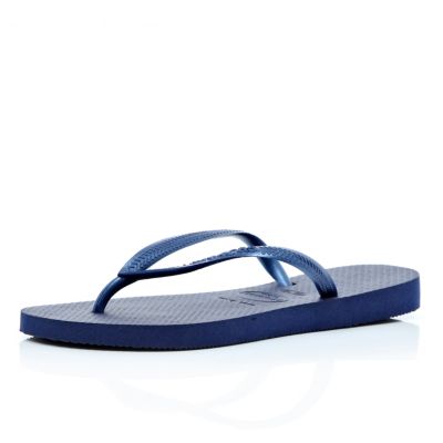 Dark blue slim Havaianas