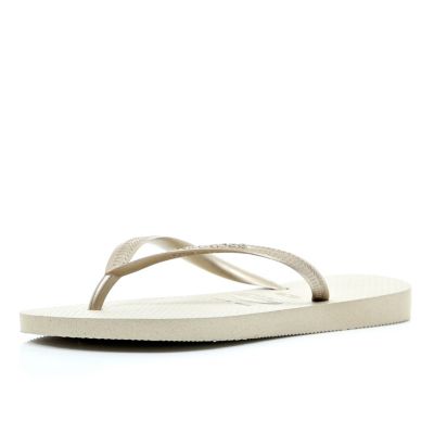 Gold slim Havaianas