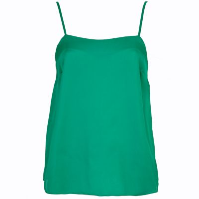 Green cami top