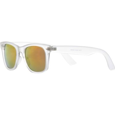 Clear frosted retro sunglasses