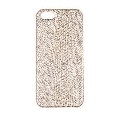 Light pink snakeskin iPhone 5 case
