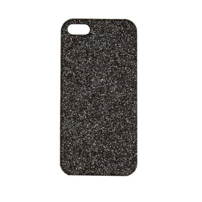 Black glitter iPhone 5 case