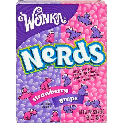 Strawberry and grape Nerd sweets