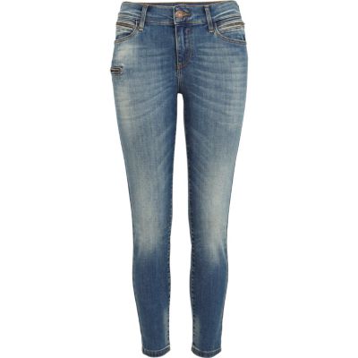Mid wash Ellys superskinny jeans