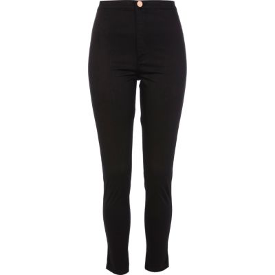 Black tube pants