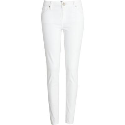 White Amelie superskinny jeans