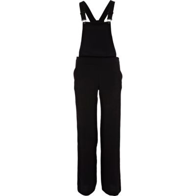 Black smart trouser dungarees