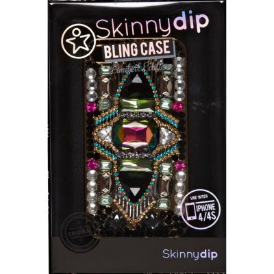 Black Skinnydip bling iPhone 4/4S case
