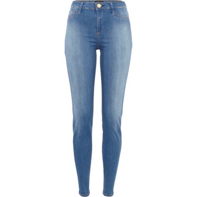 Mid wash Molly jeggings