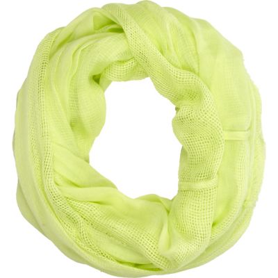 Lime mesh snood