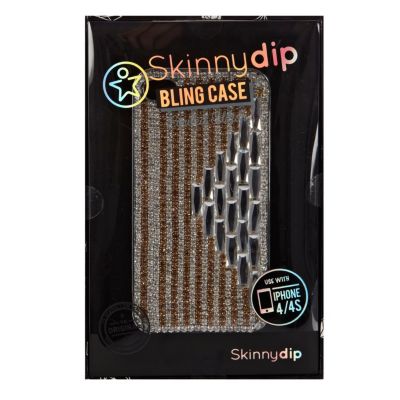 Silver Skinnydip diamante iPhone 4/4S case