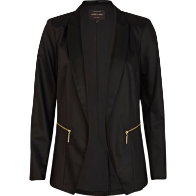 Black formal tux blazer