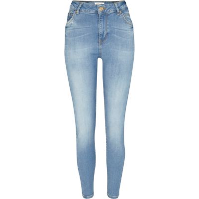 Light wash Lana superskinny jeans 