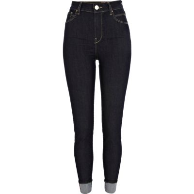 Dark wash Lana superskinny jeans 