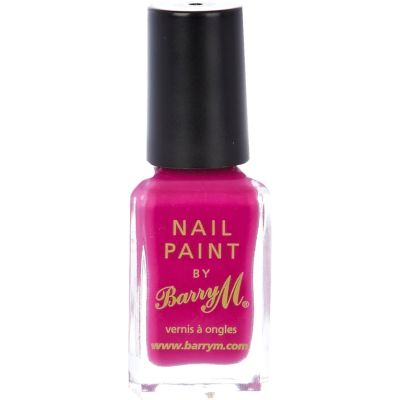 Bright fuchsia Barry M nail varnish 