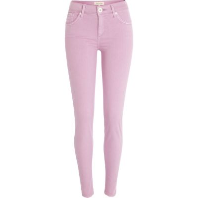Light purple Amelie superskinny jeans 