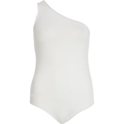 White one shoulder body
