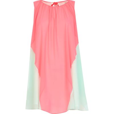 Pink Lashes of London colour block dress