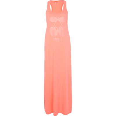 Pink Pacha diamante logo maxi dress