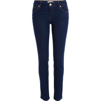 Dark wash Taylor skinny jeans