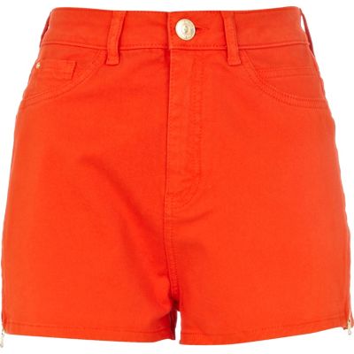 Red tube shorts