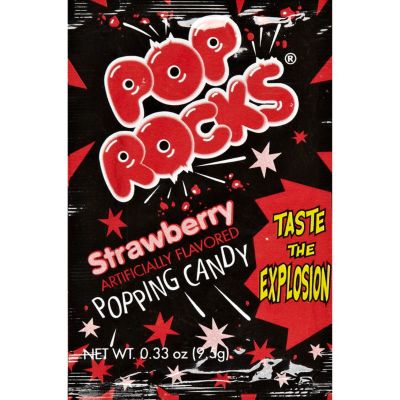 Pop Rocks strawberry popping candy