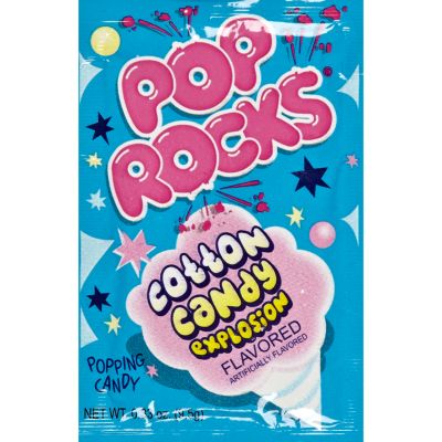 Pop Rocks cotton candy explosion