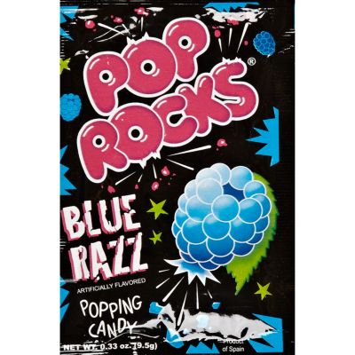 Pop Rocks blue razz popping candy
