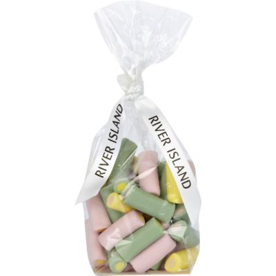 Haribo rhubarb and custard tube sweets