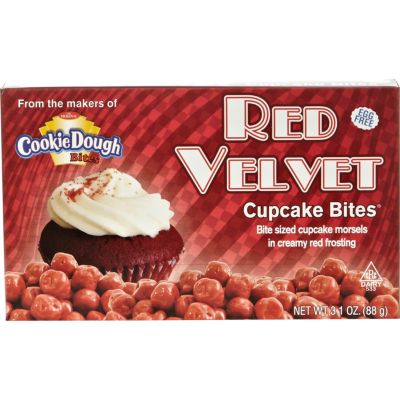 Red velvet cupcake bites