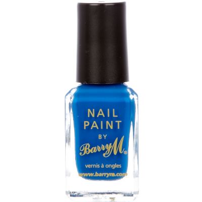 Cobalt blue Barry M nail varnish